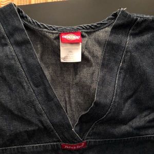 Scrub Blue Jean Top